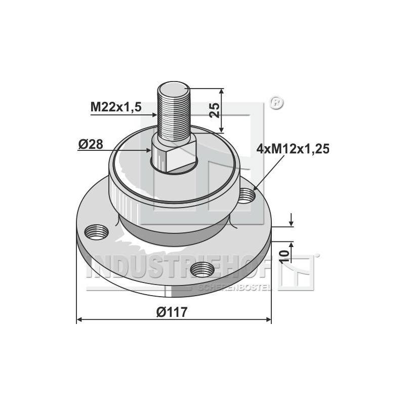 Rulment roata gaspardo F06160015 Jag - 1