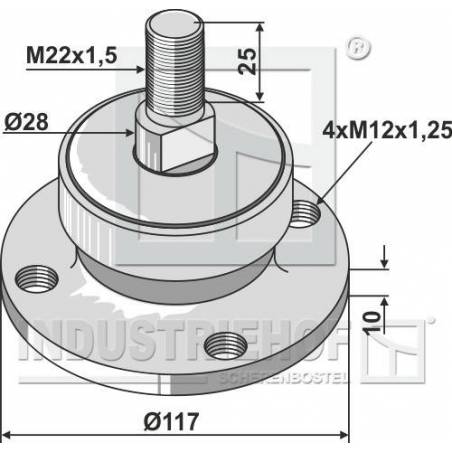 Rulment roata gaspardo F06160015 Jag - 1