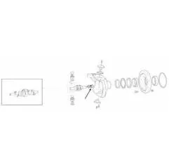 Bucsa planetara fata Case IH 81306C2, L41160, L60088