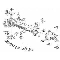 Capac Pivoti Deutz 02380173, 21/6425-26 SDF OE - 1